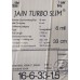 Капельная лента Jain Turbo Slim 6-50-1,5, рулон 50 метров