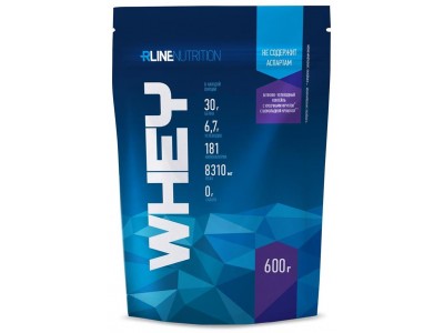 Протеин сывороточный WHEY, упаковка 600 г, вкус пломбир